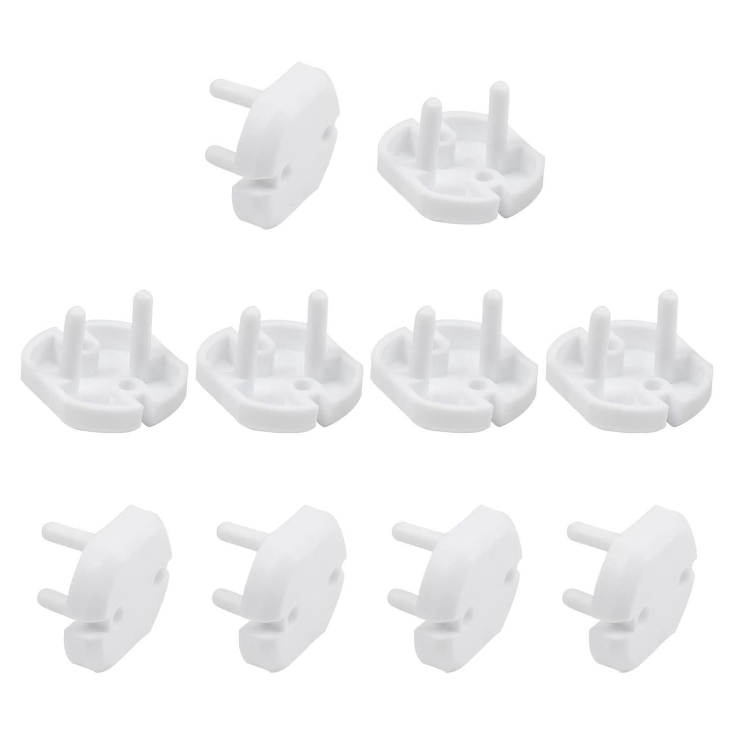 Cubiertas de Enchufe a Prueba de Niños Heyiarbeit 30 Pcs Blanco