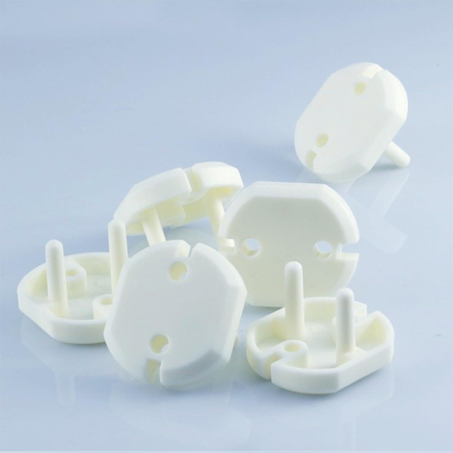Cubiertas de Enchufe a Prueba de Niños Heyiarbeit 30 Pcs Blanco