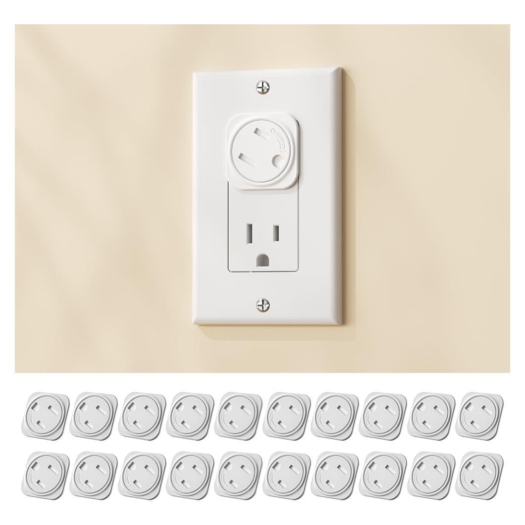 Cubiertas de Enchufe de Seguridad EUDEMON 20 Piezas para Bebés