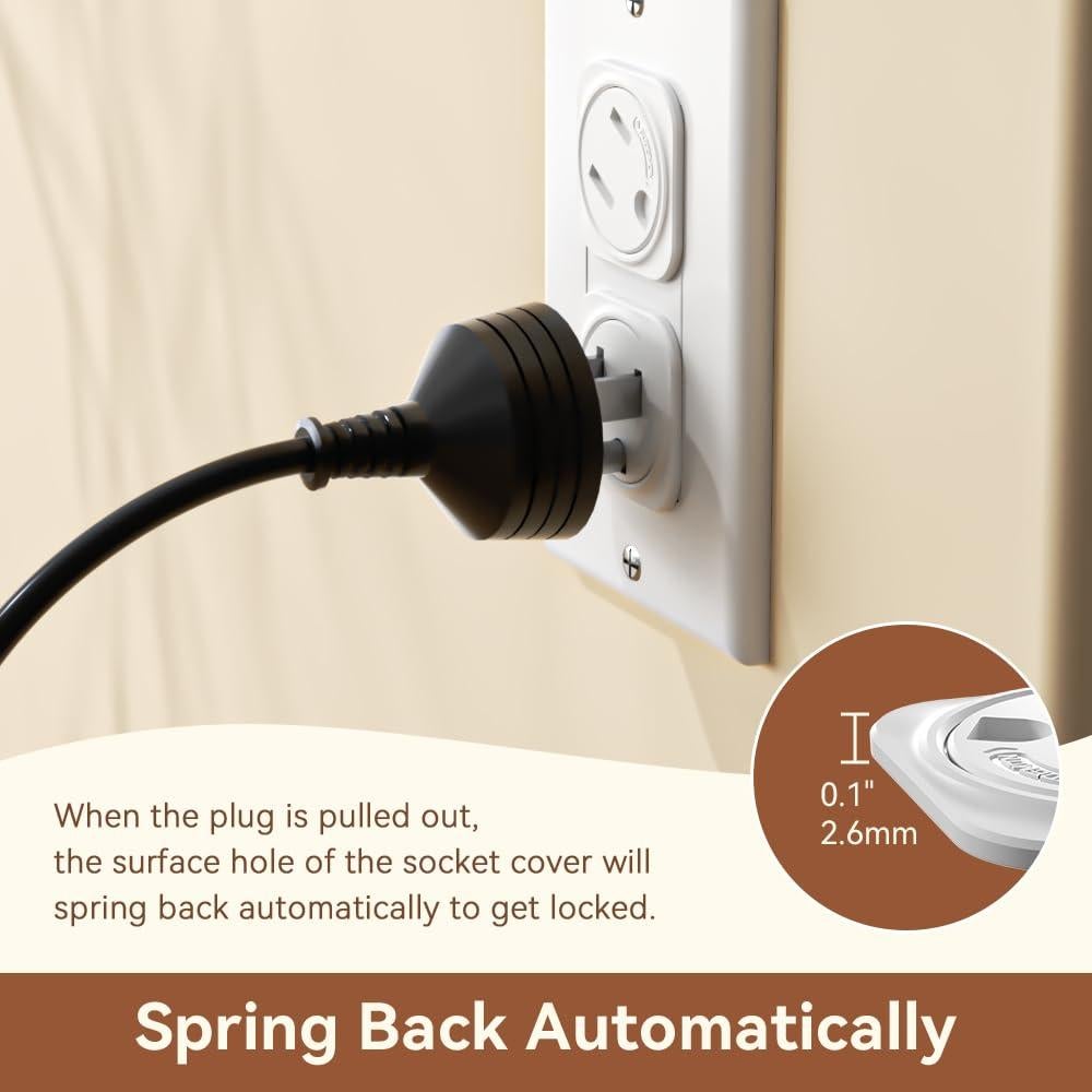 Cubiertas de Enchufe de Seguridad EUDEMON 20 Piezas para Bebés