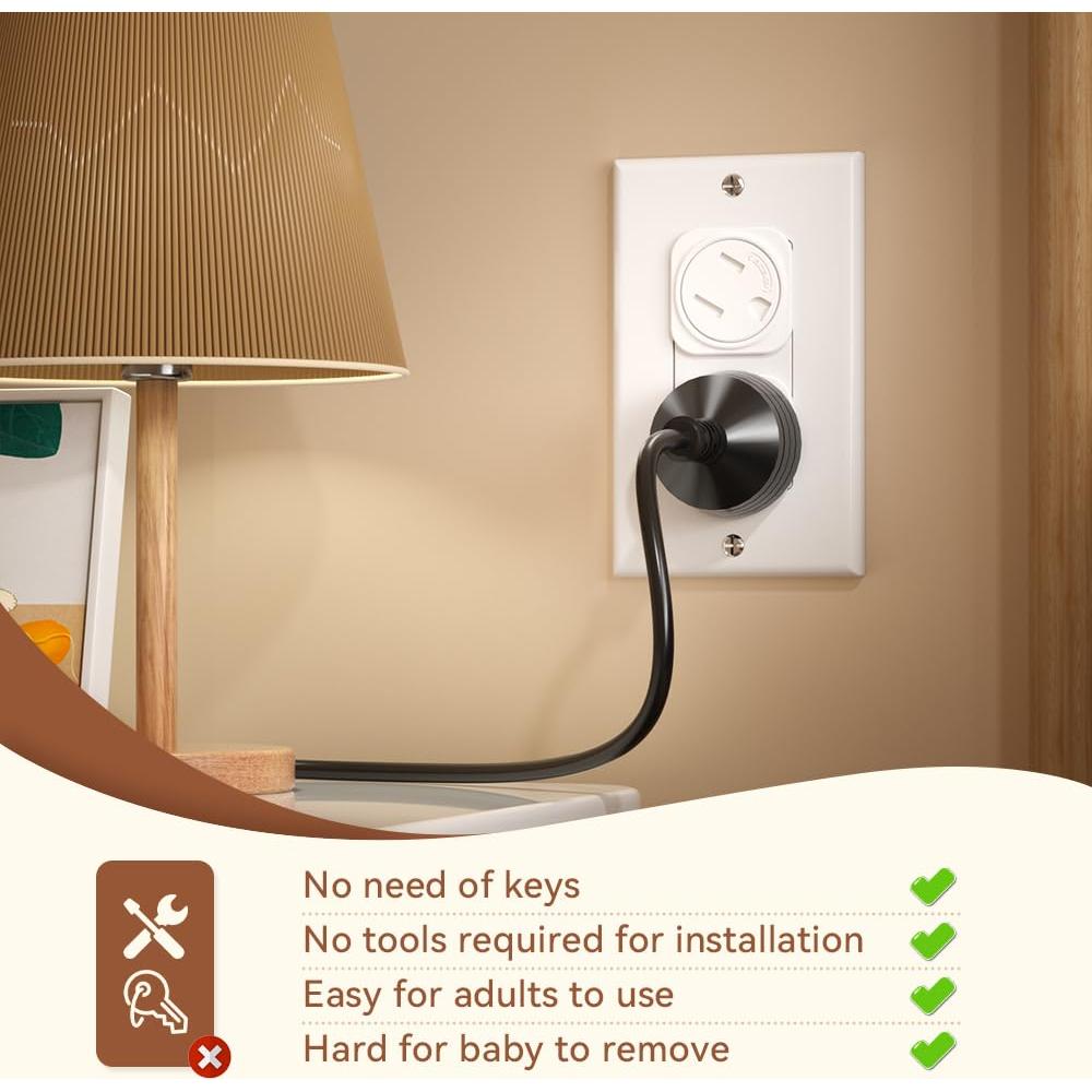 Cubiertas de Enchufe de Seguridad EUDEMON 20 Piezas para Bebés