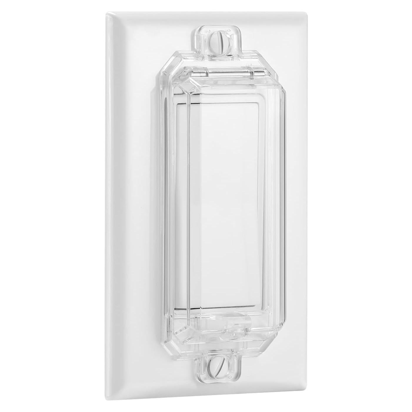 Protector de Interruptor de Luz CLYMENE Estilo Rocker 2 Pzas