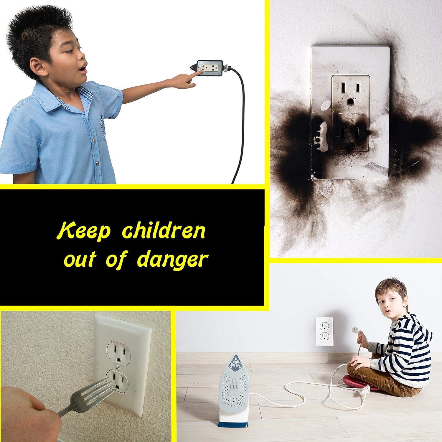 60 Tapas de Seguridad para Enchufes Infantiles Driddle - Blanco