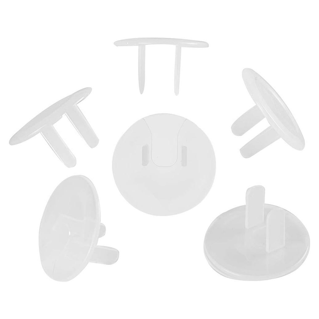 30 Cubiertas de Enchufe Transparentes a Prueba de Niños