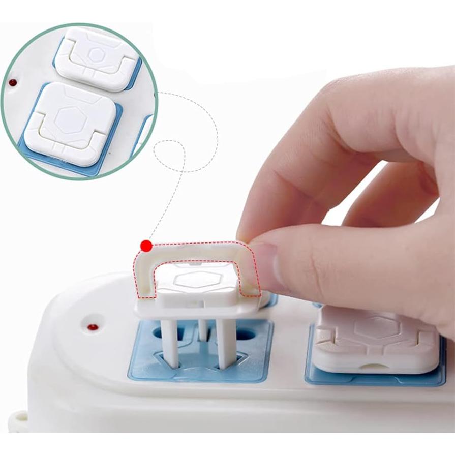 20 Cubiertas de Enchufe de Seguridad AosBet para Niños