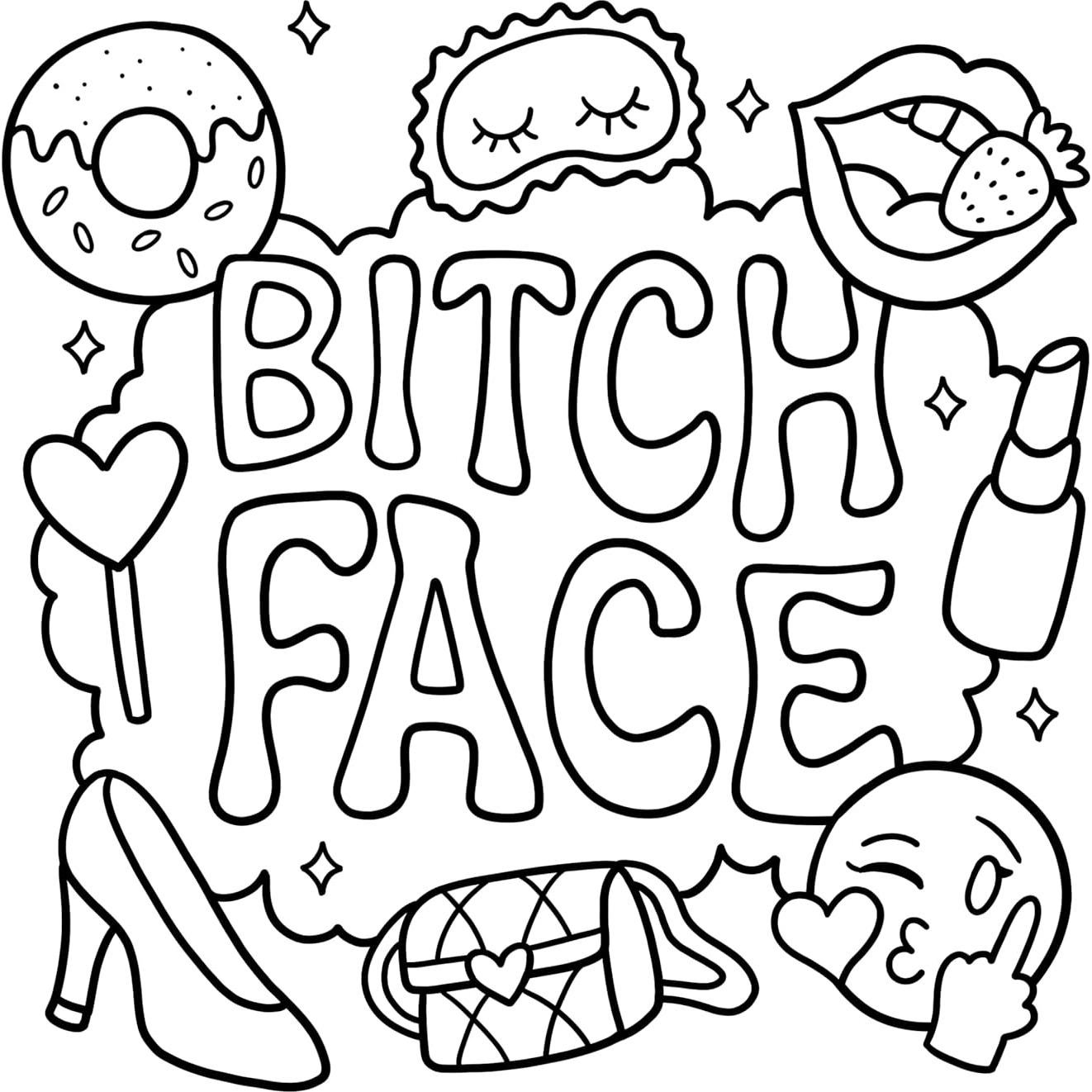 Swear Word: Bold and Easy Coloring Book for Adults Featuring Groovy & Funny Designs for Relaxation