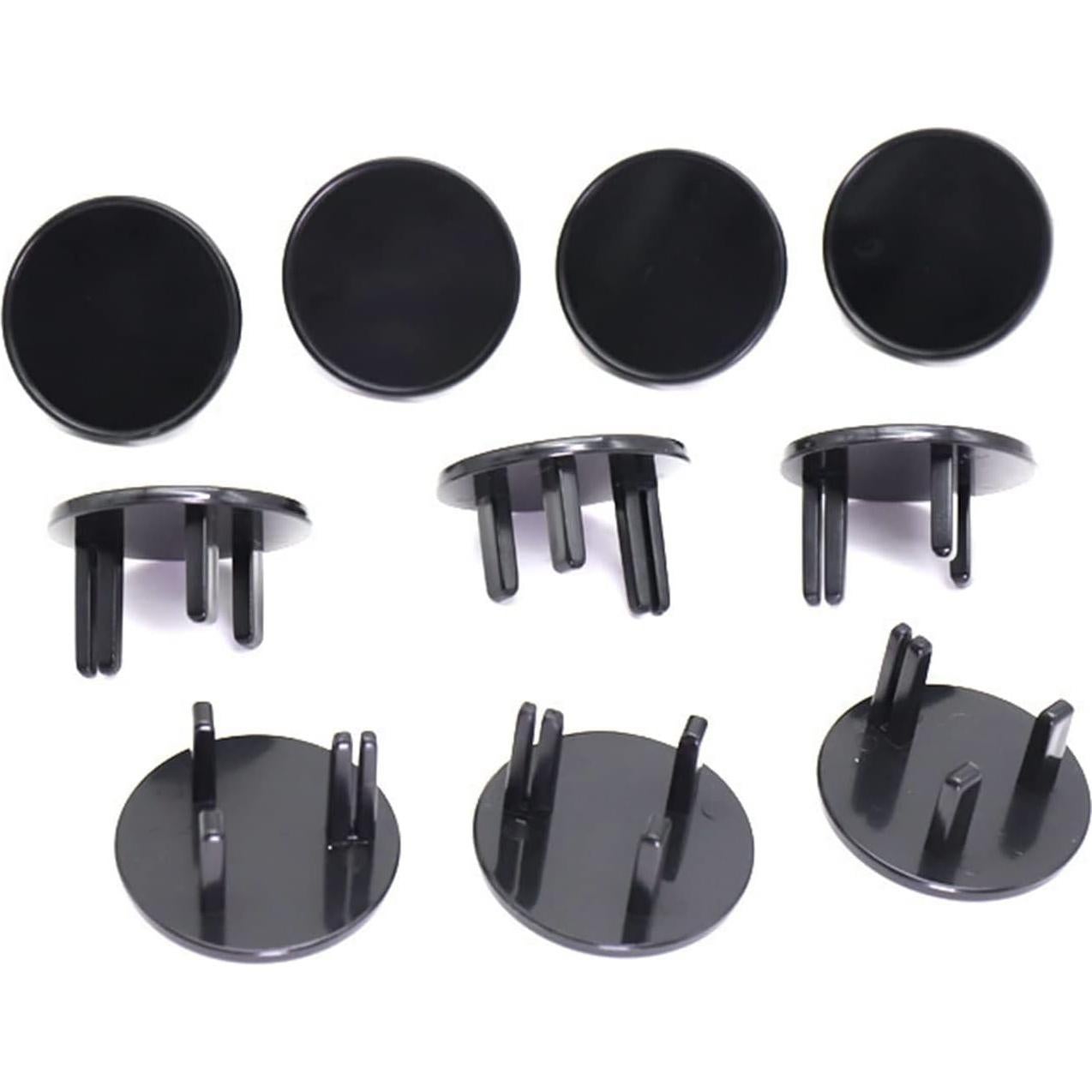 Cubierta de Enchufe a Prueba de Niños Garosa ABS Negra