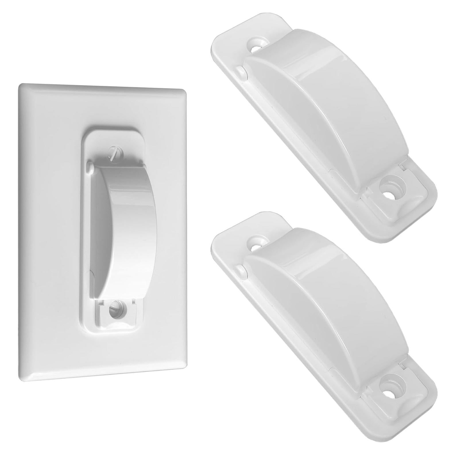 Cubierta de Interruptor de Luz LRANFOW 2 Paquete Blanca