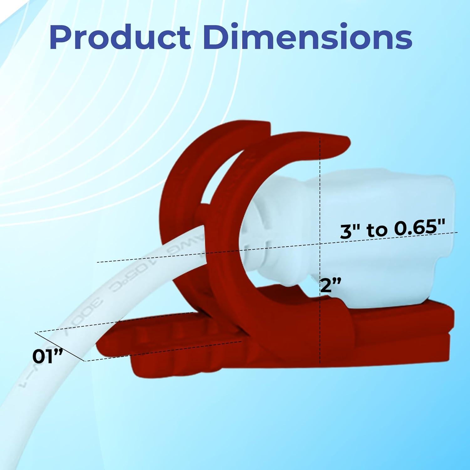 Bloqueo de Enchufe Ajustable Lock Socket Rojo - Seguridad para Niños