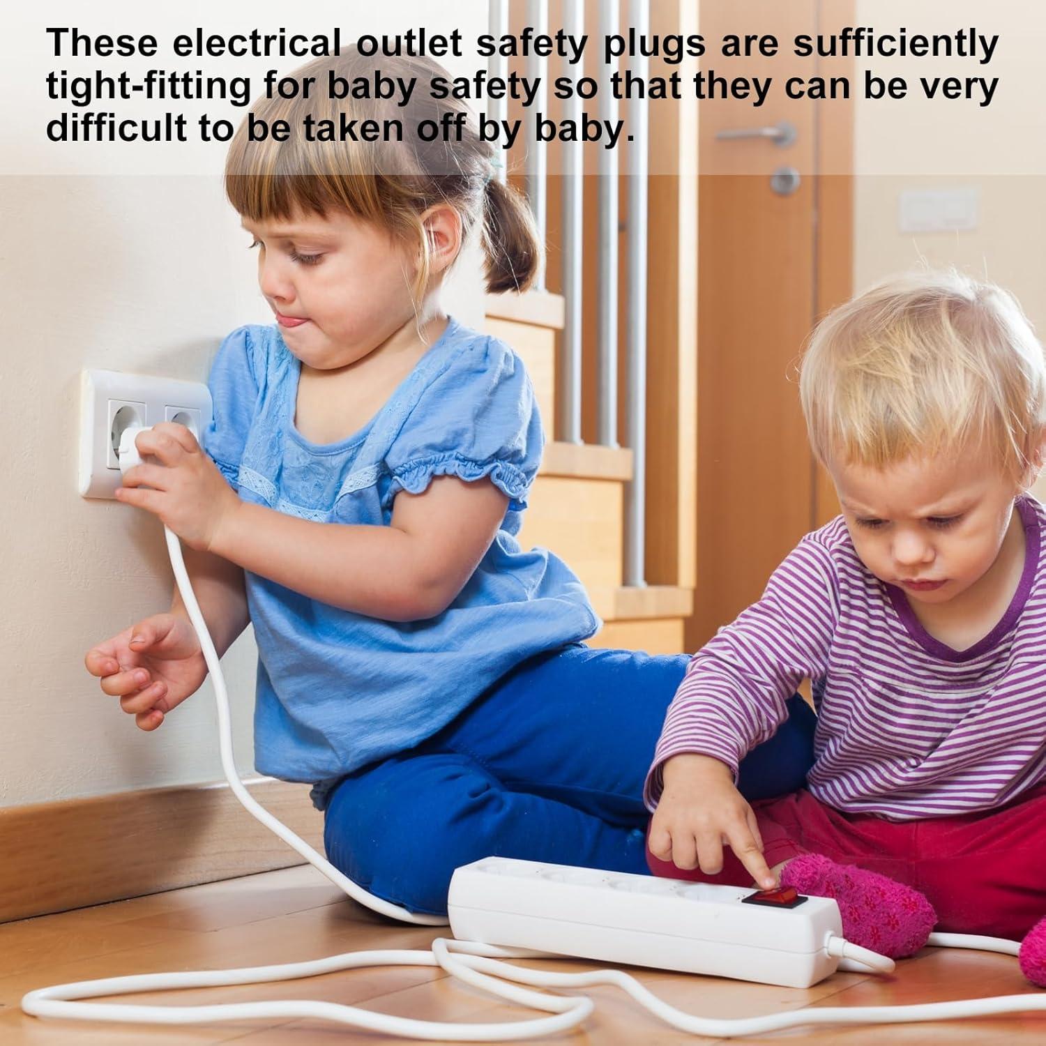 Cubiertas de Enchufe MECCANIXITY 20 Piezas Negro ABS