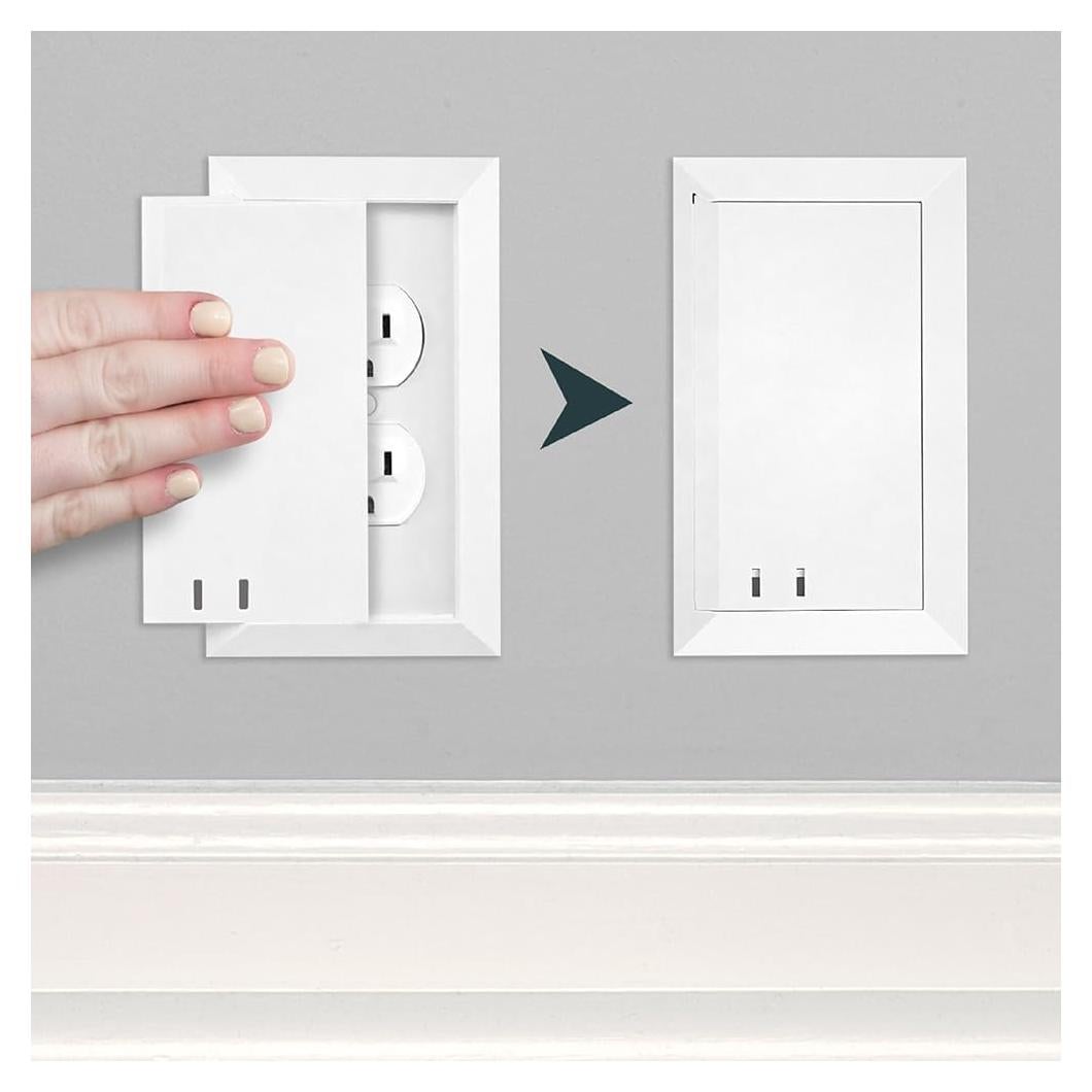 Cubierta de Enchufe a Prueba de Niños Escudo de Enchufe - 4 Unidades