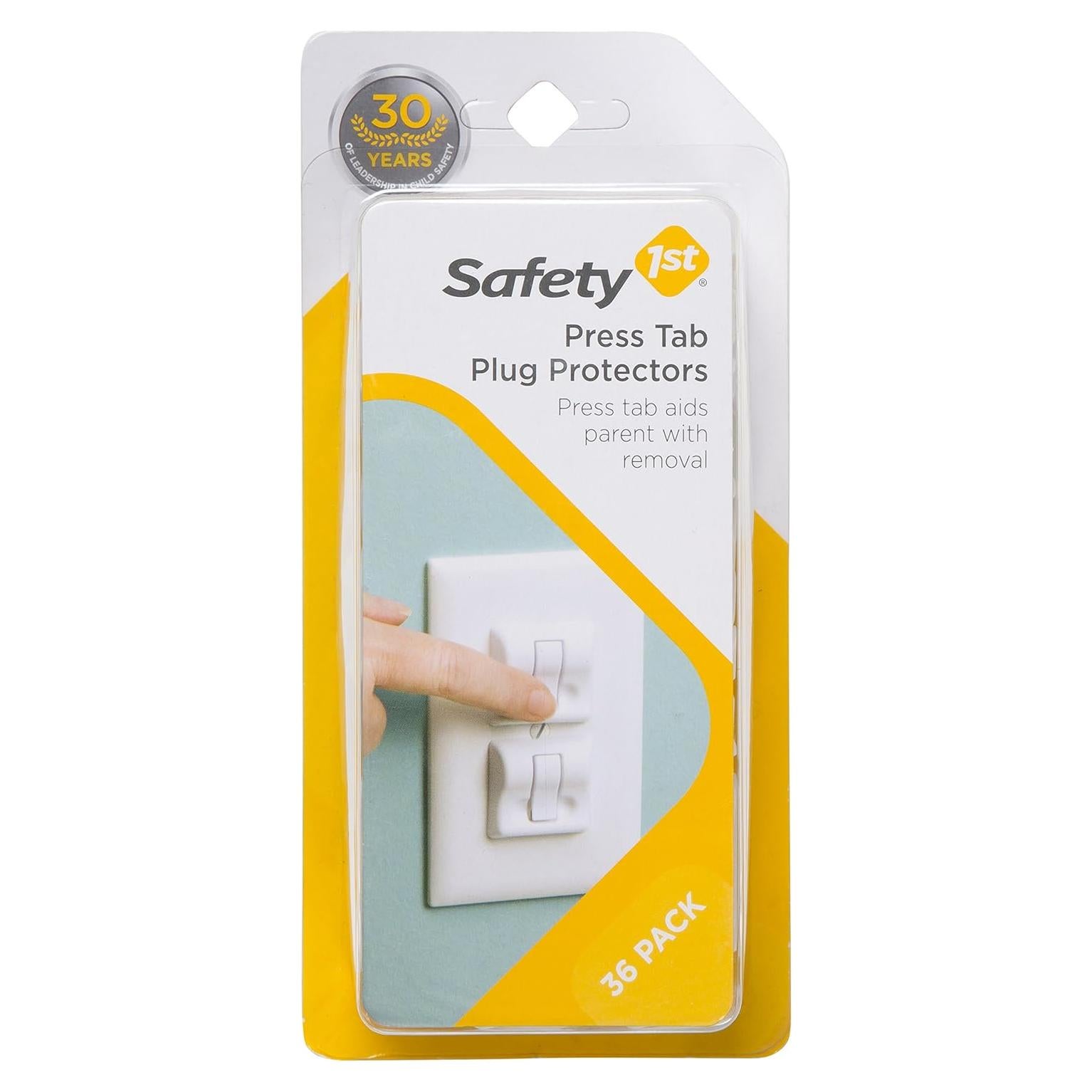 Protectores de Enchufe Safety 1st Press Tab 36 Unidades