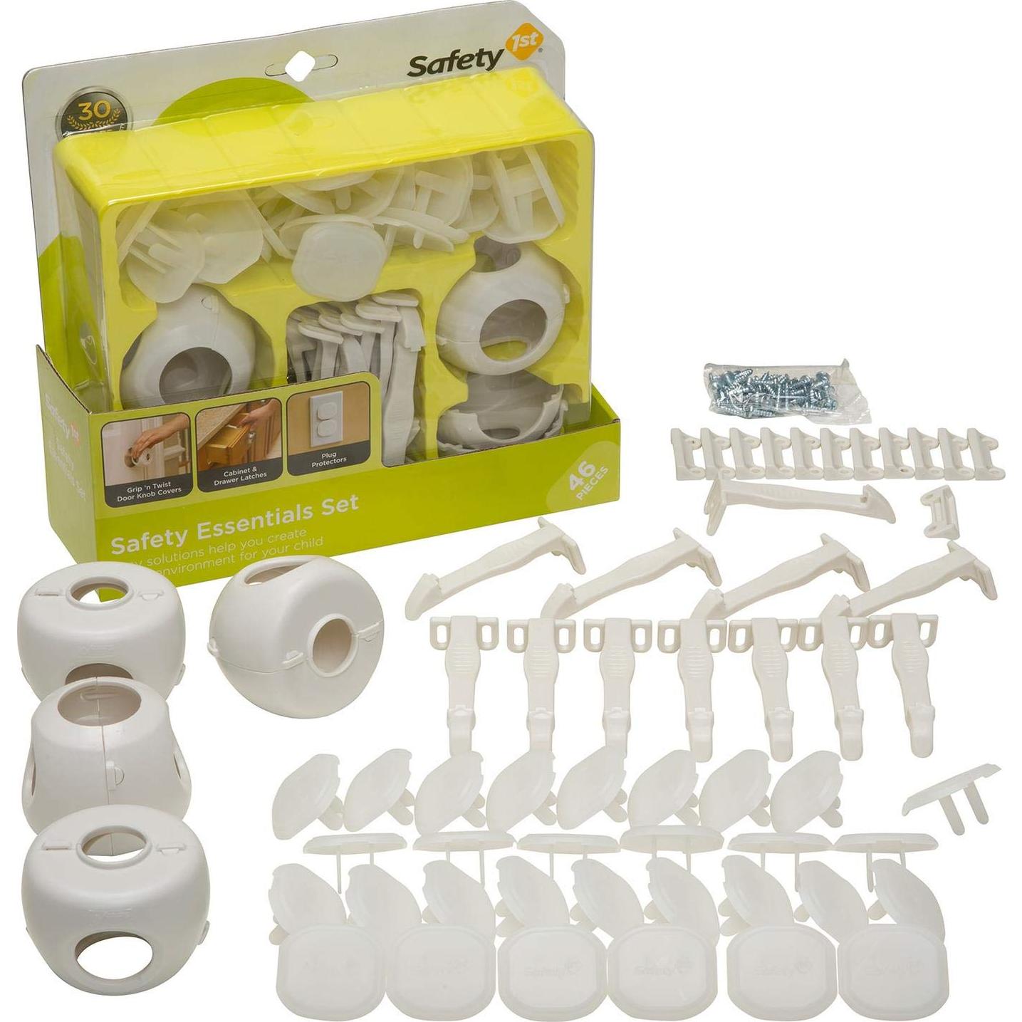 Kit de Seguridad para el Hogar Safety 1st - 46 Piezas, Blanco