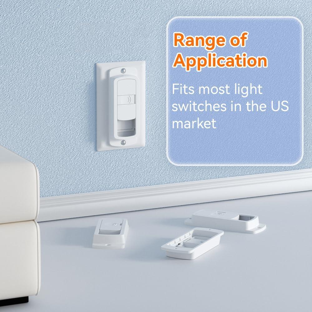 Protector de Interruptor de Luz SAFELON 4 Pcs Seguridad Infantil