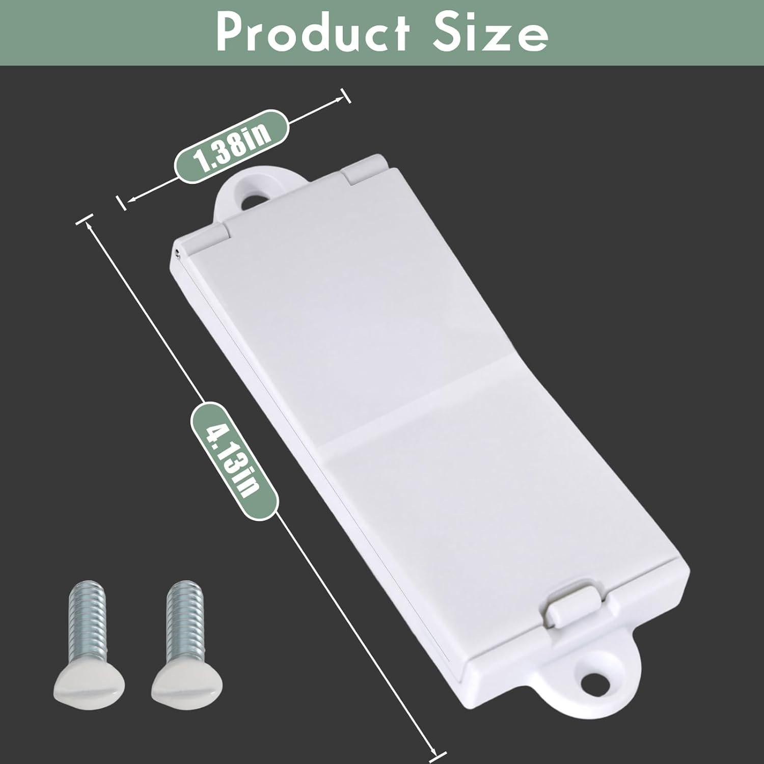 Cubierta de Interruptor de Luz a Prueba de Bebés PSZEZNZ 4 Pcs