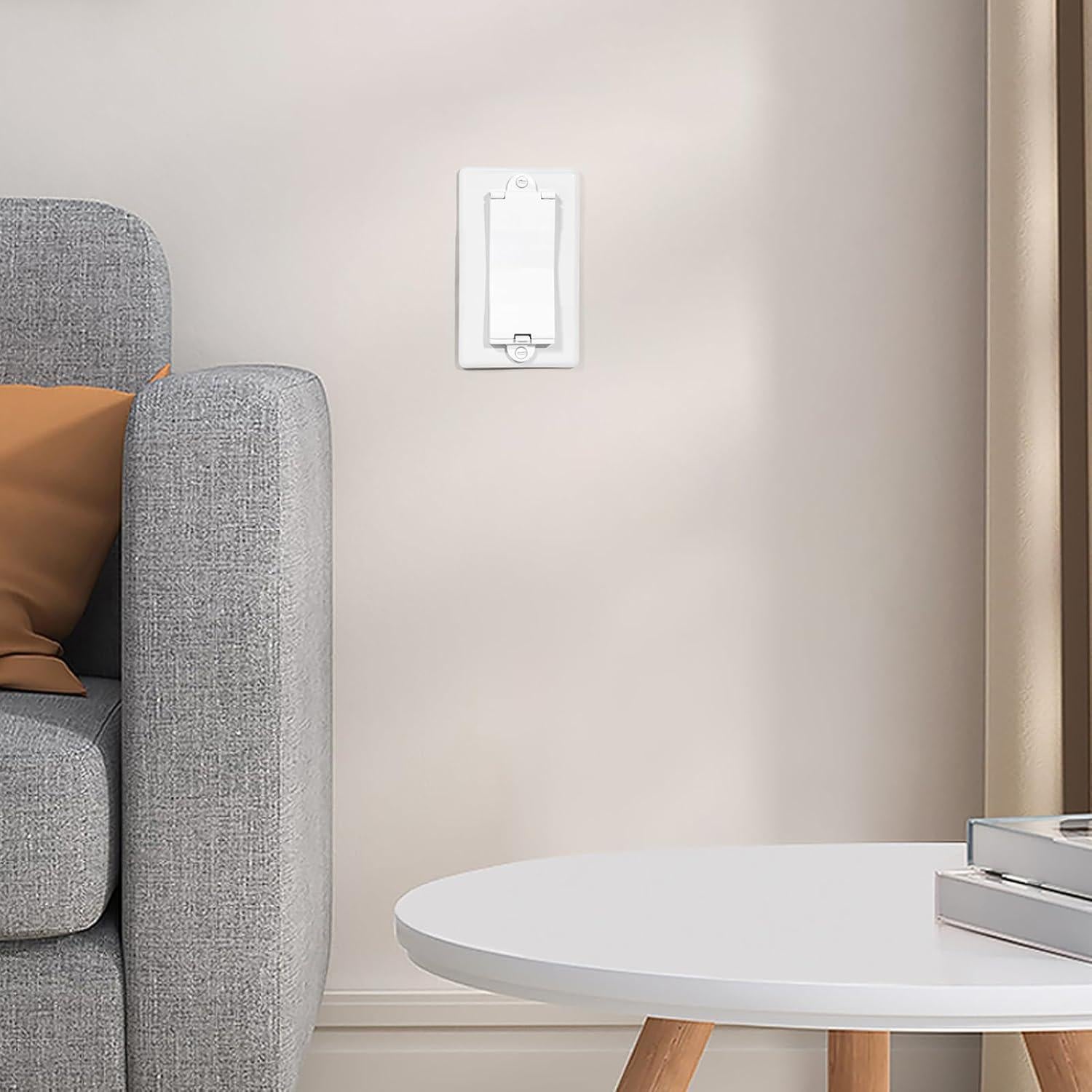 Cubierta de Interruptor de Luz a Prueba de Bebés PSZEZNZ 4 Pcs