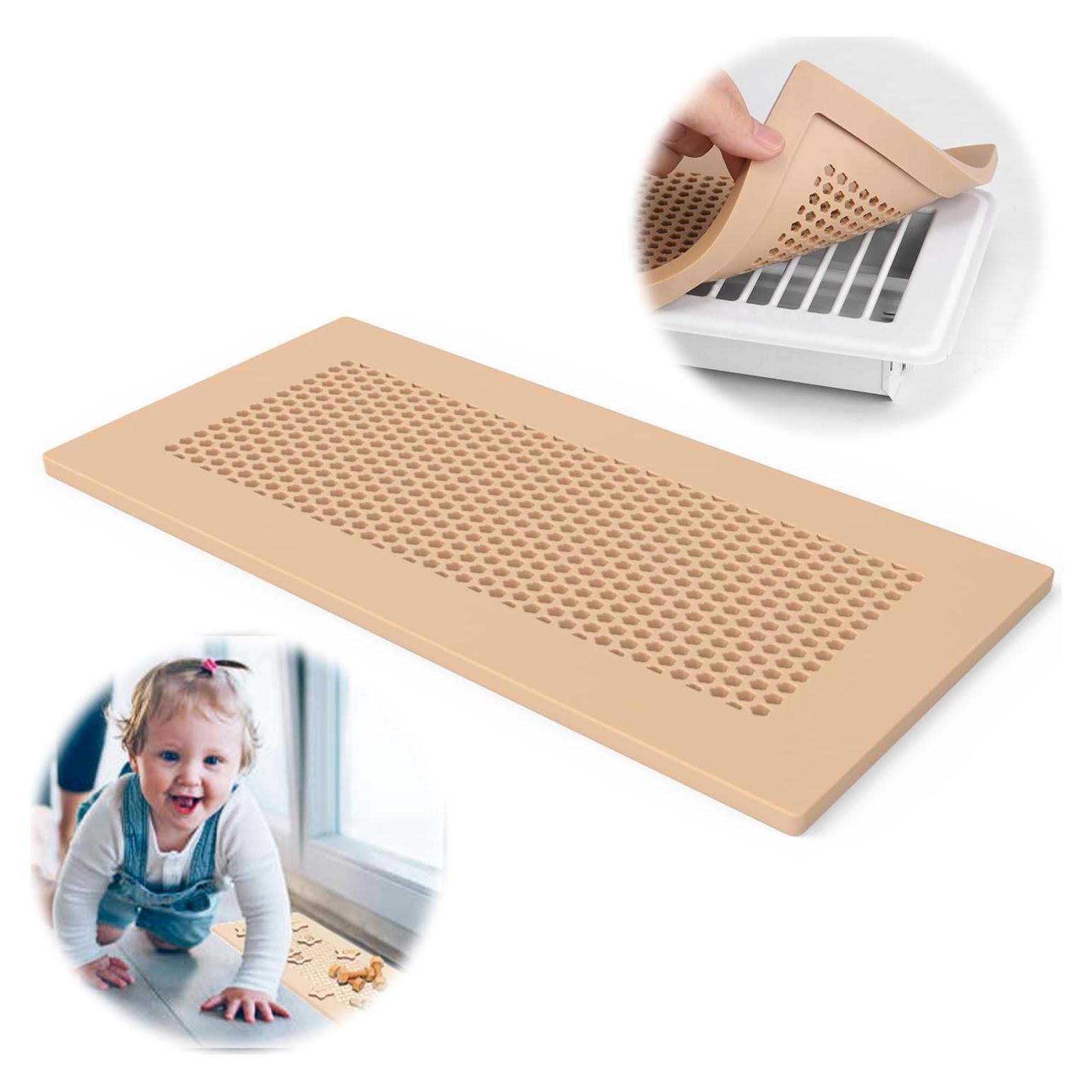 Cubierta de Ventilación de Silicona Suave para Bebés 29.7x14.5 cm