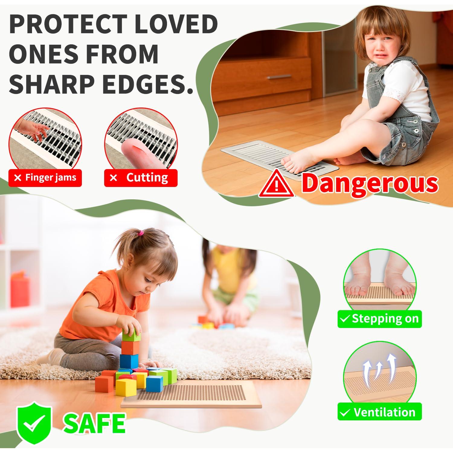 Cubierta de Ventilación de Silicona Suave para Bebés 29.7x14.5 cm