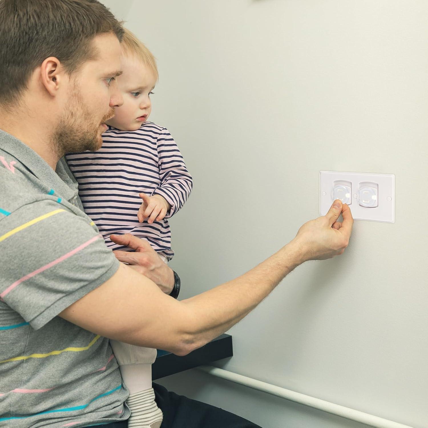 Cubiertas de Enchufes Thyle 120 Pcs Seguridad Infantil PVC