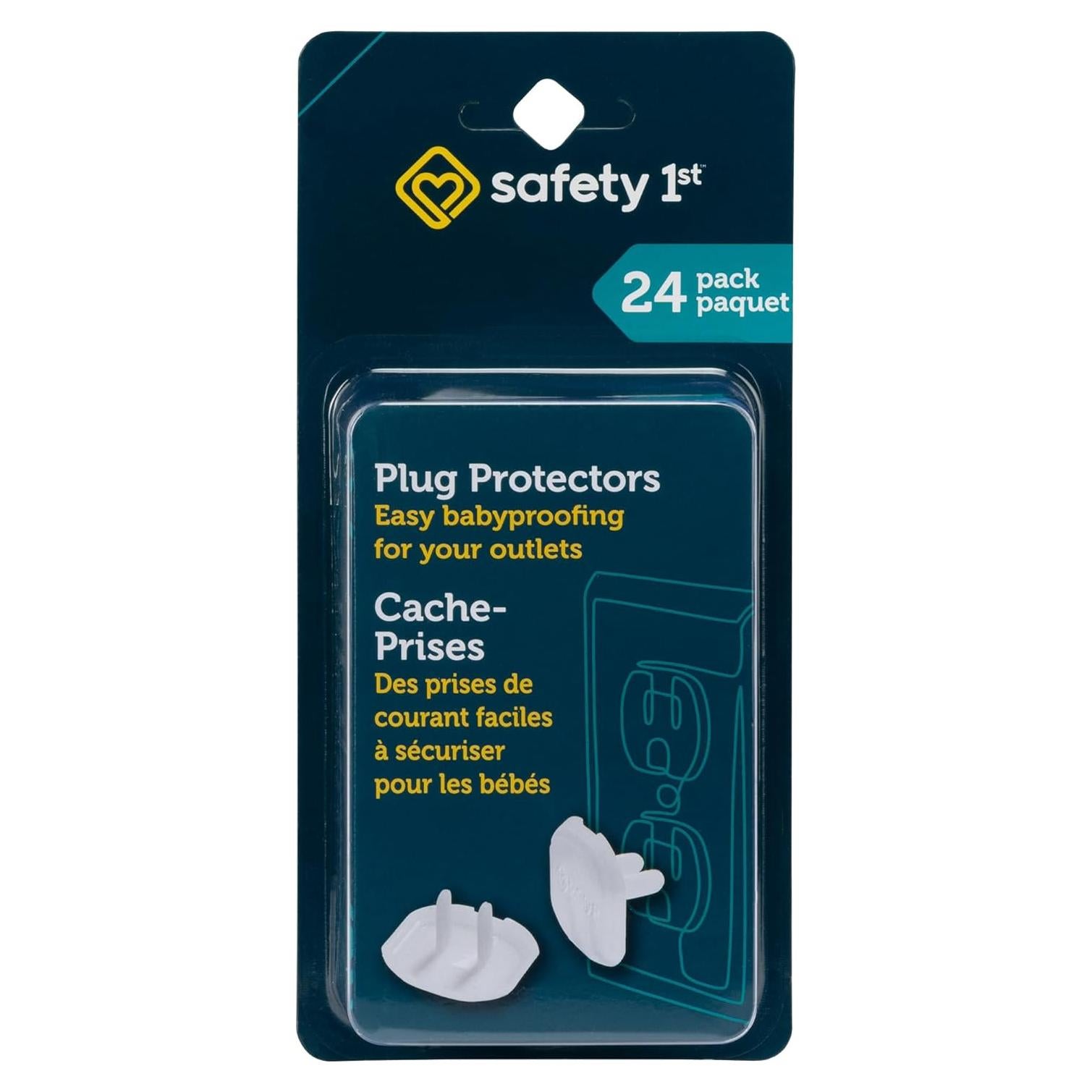 Protectores de Enchufe Safety 1st - 24 Unidades