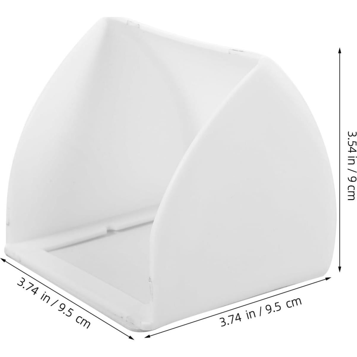 Cubierta de Enchufe Impermeable Angoily para Exterior Blanco