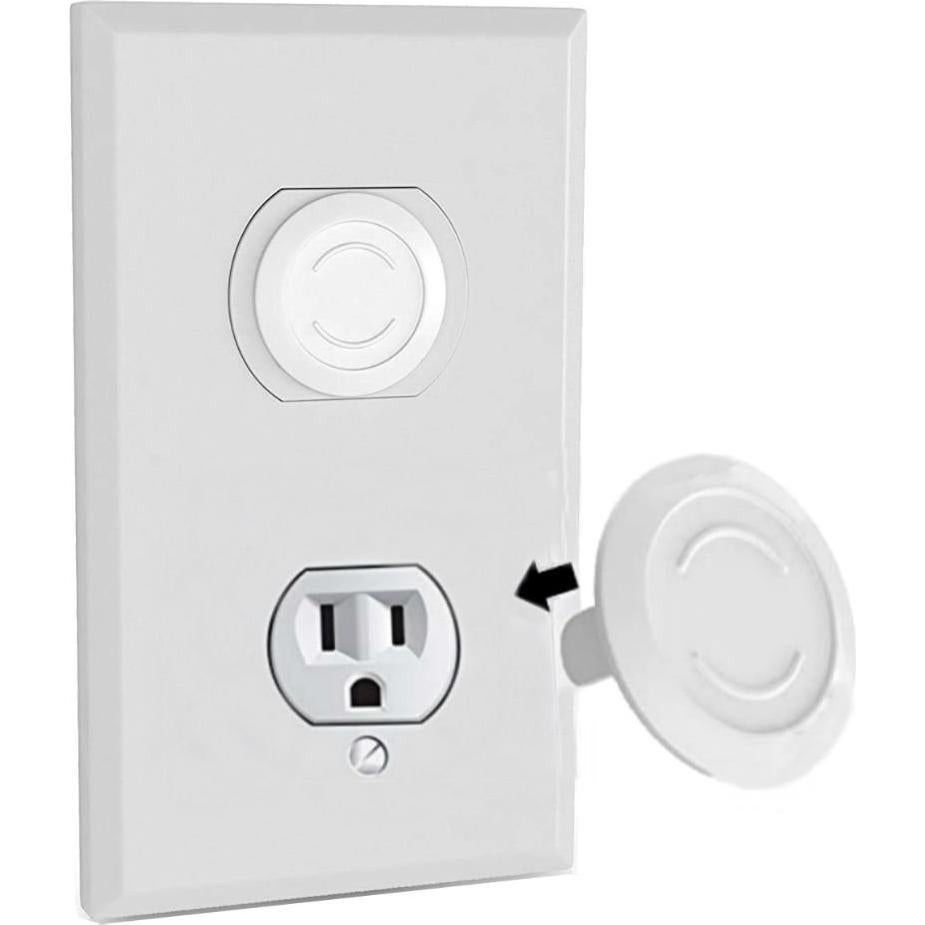 Cubiertas de Enchufe AKOAK 20 Pcs Protector Eléctrico Niños