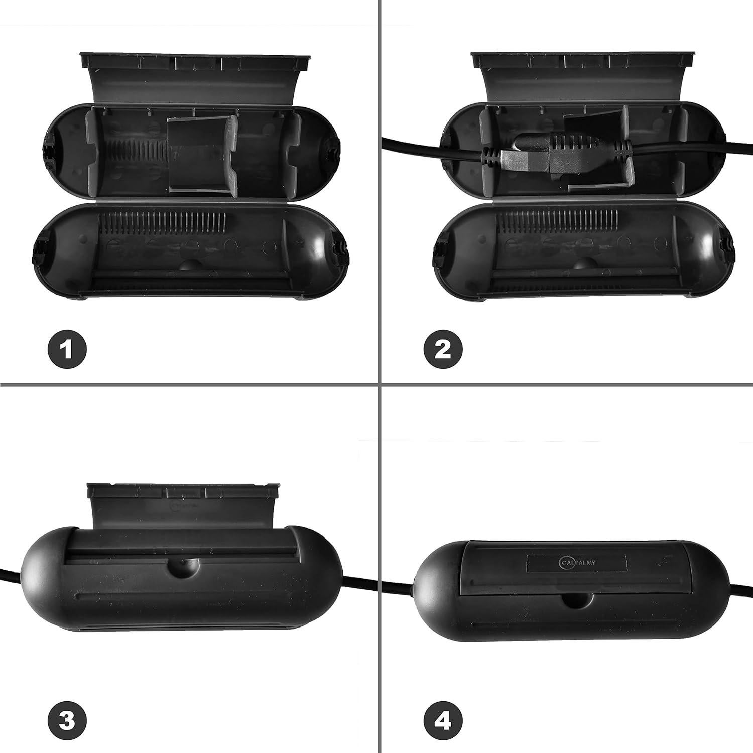 Juego de Cubiertas Protectores para Cables de Extensión CalPalmy