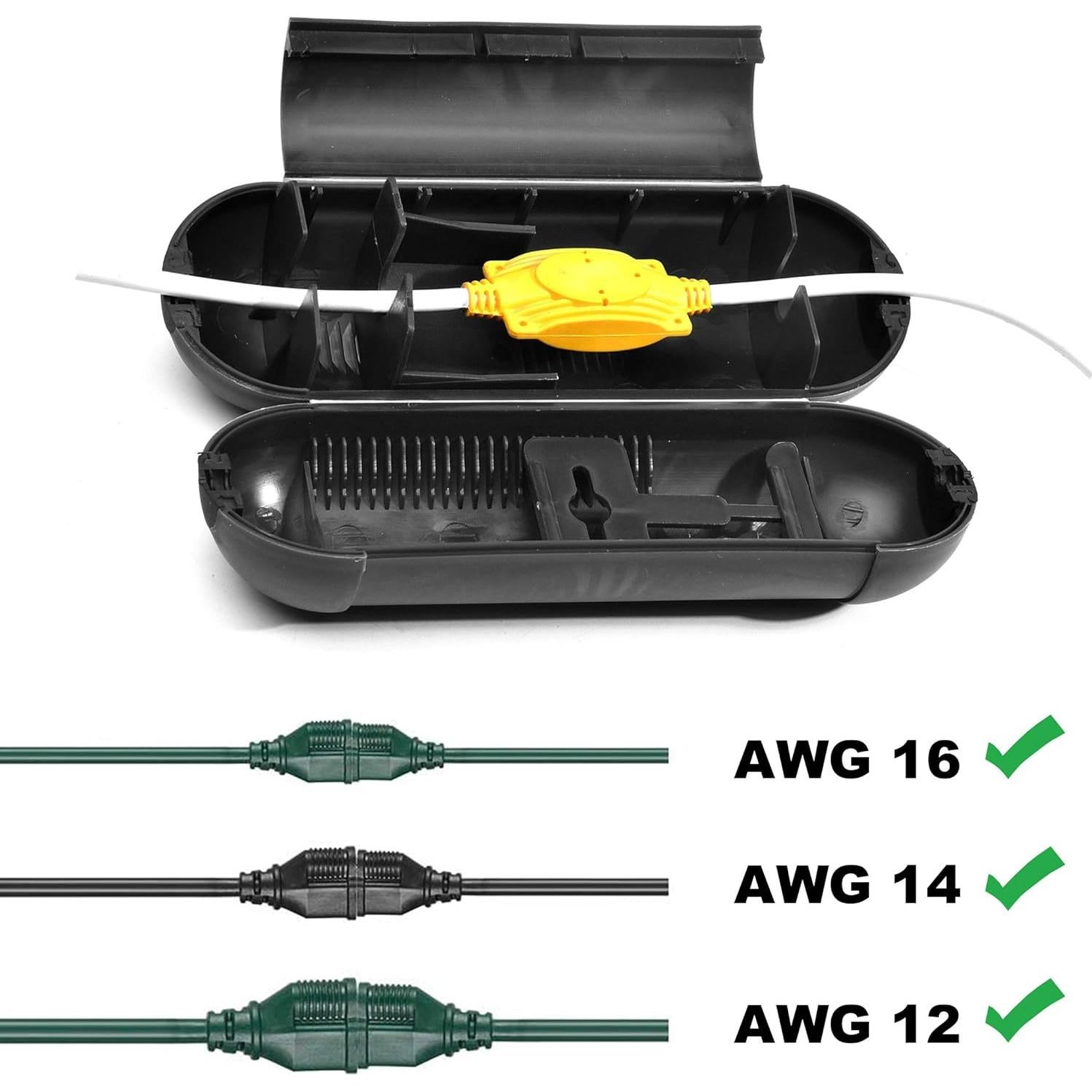 Juego de Cubiertas Protectores para Cables de Extensión CalPalmy