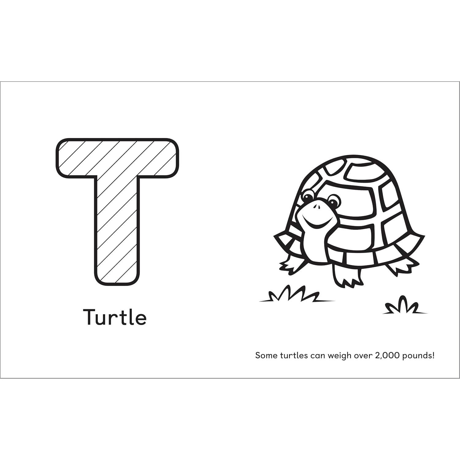 A Is for Animals!: Preschool Coloring Book