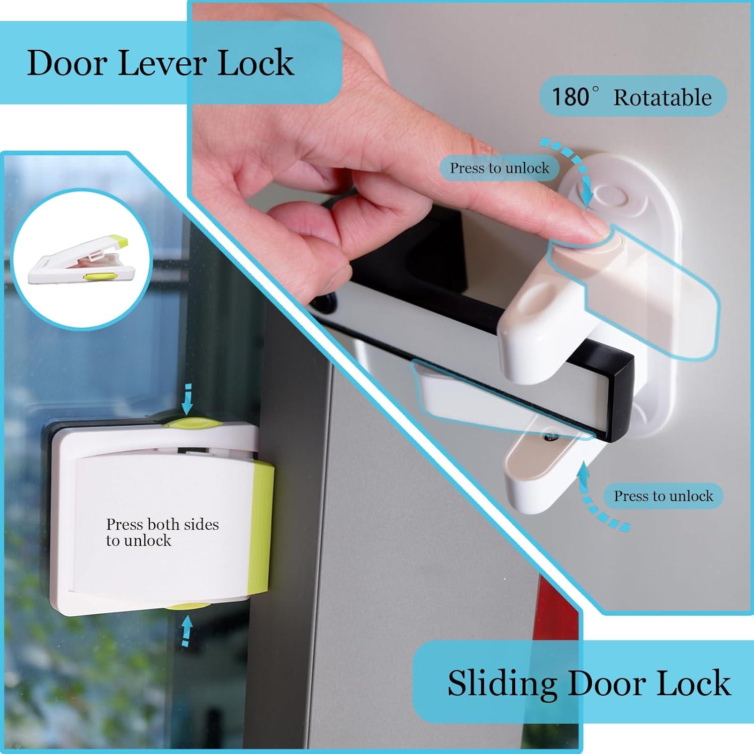 Kit de Seguridad para Bebés 66 Piezas - Cerraduras y Protectores