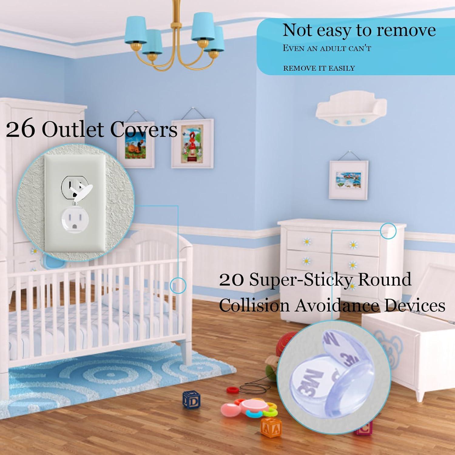 Kit de Seguridad para Bebés 66 Piezas - Cerraduras y Protectores