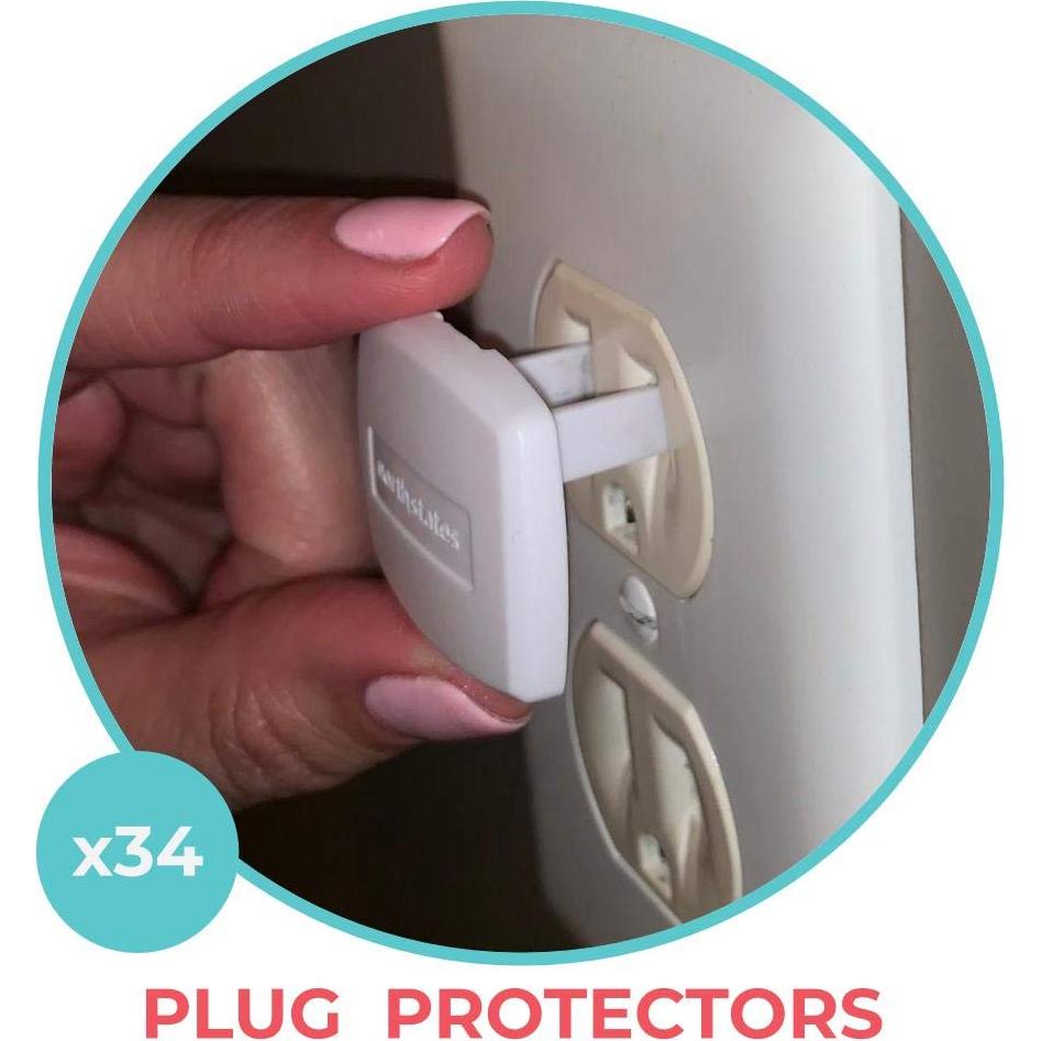 Set de Seguridad Infantil Toddleroo 46 Piezas Blanco