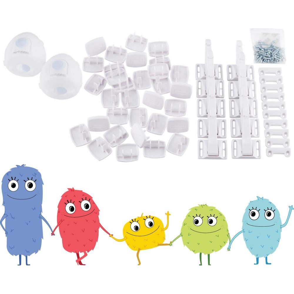 Set de Seguridad Infantil Toddleroo 46 Piezas Blanco