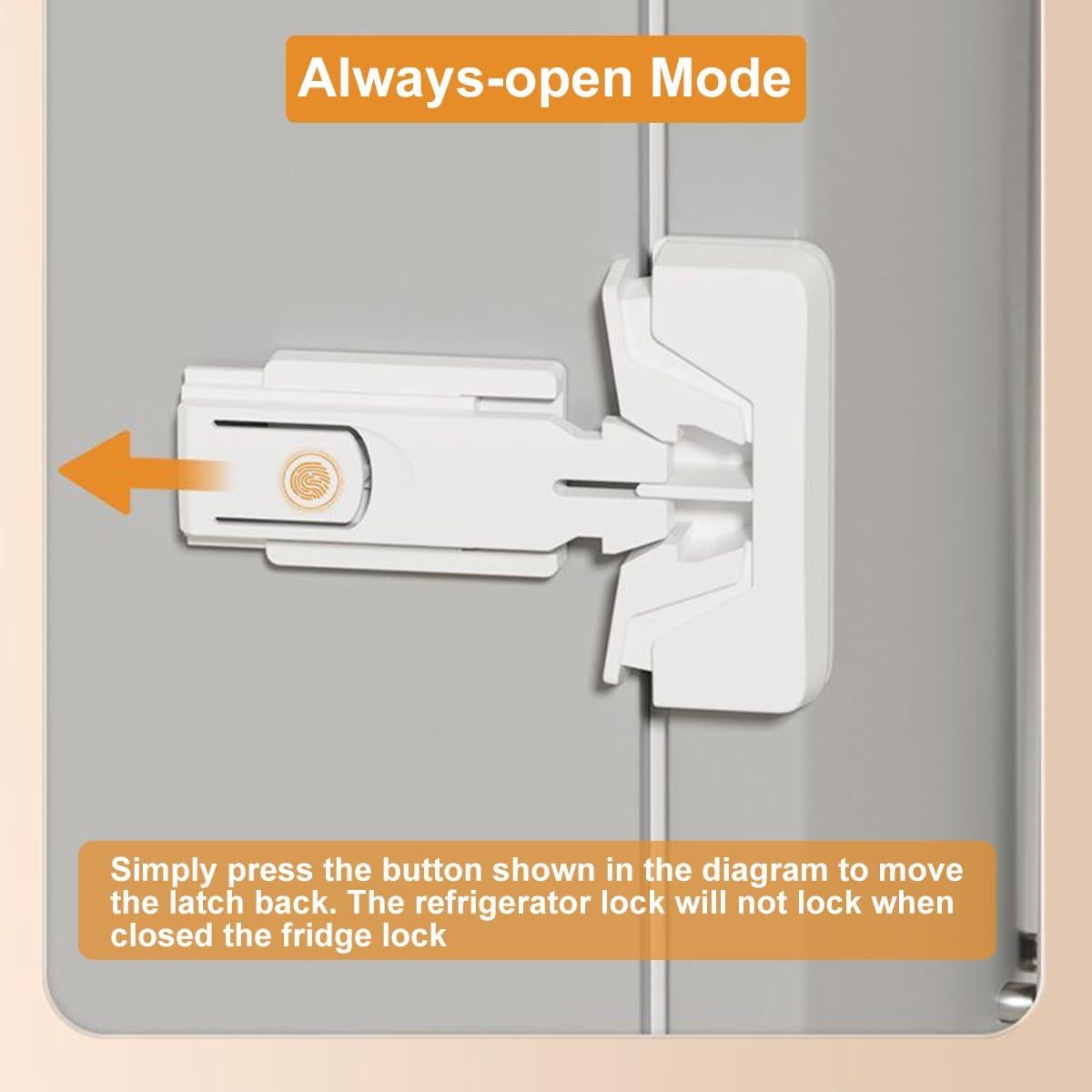 Cerraduras de Refrigerador para Niños KongNai - 2 Pack