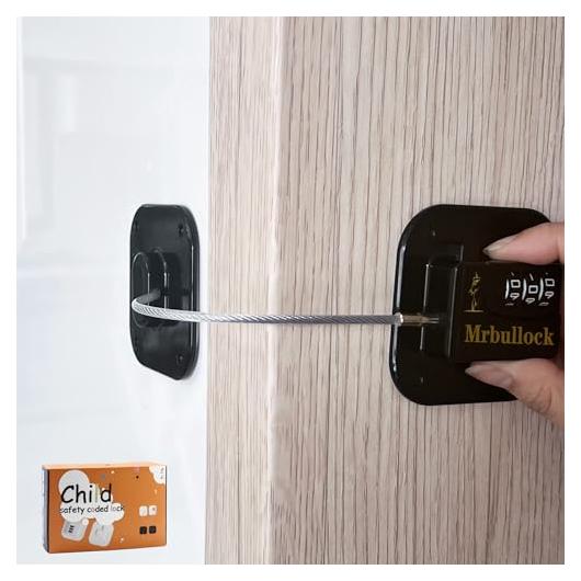 Cerradura de Refrigerador Sin Llave para Niños - Seguridad Gabinetes