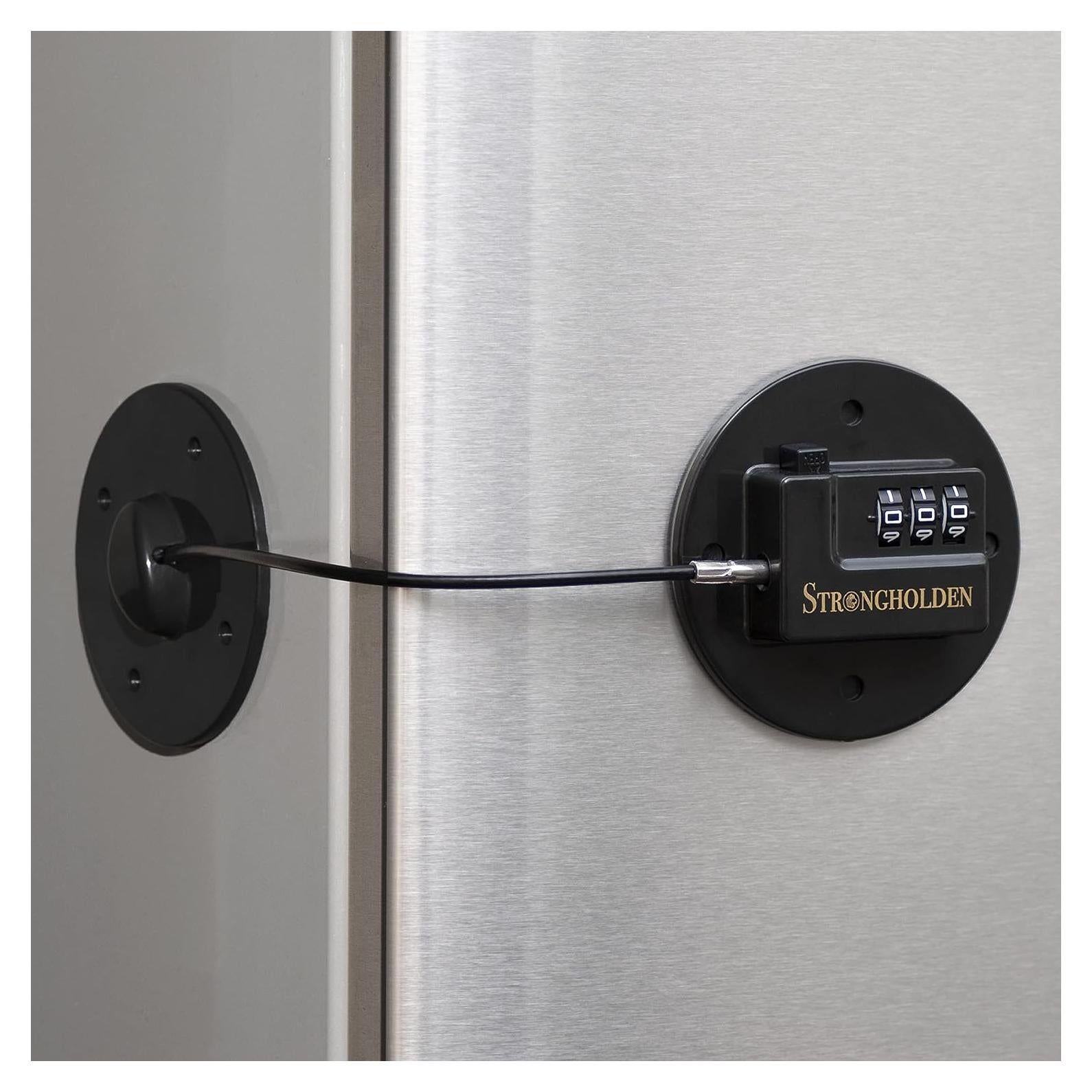 Candado de Refrigerador Strongholden FL 4845 Combinación Negro