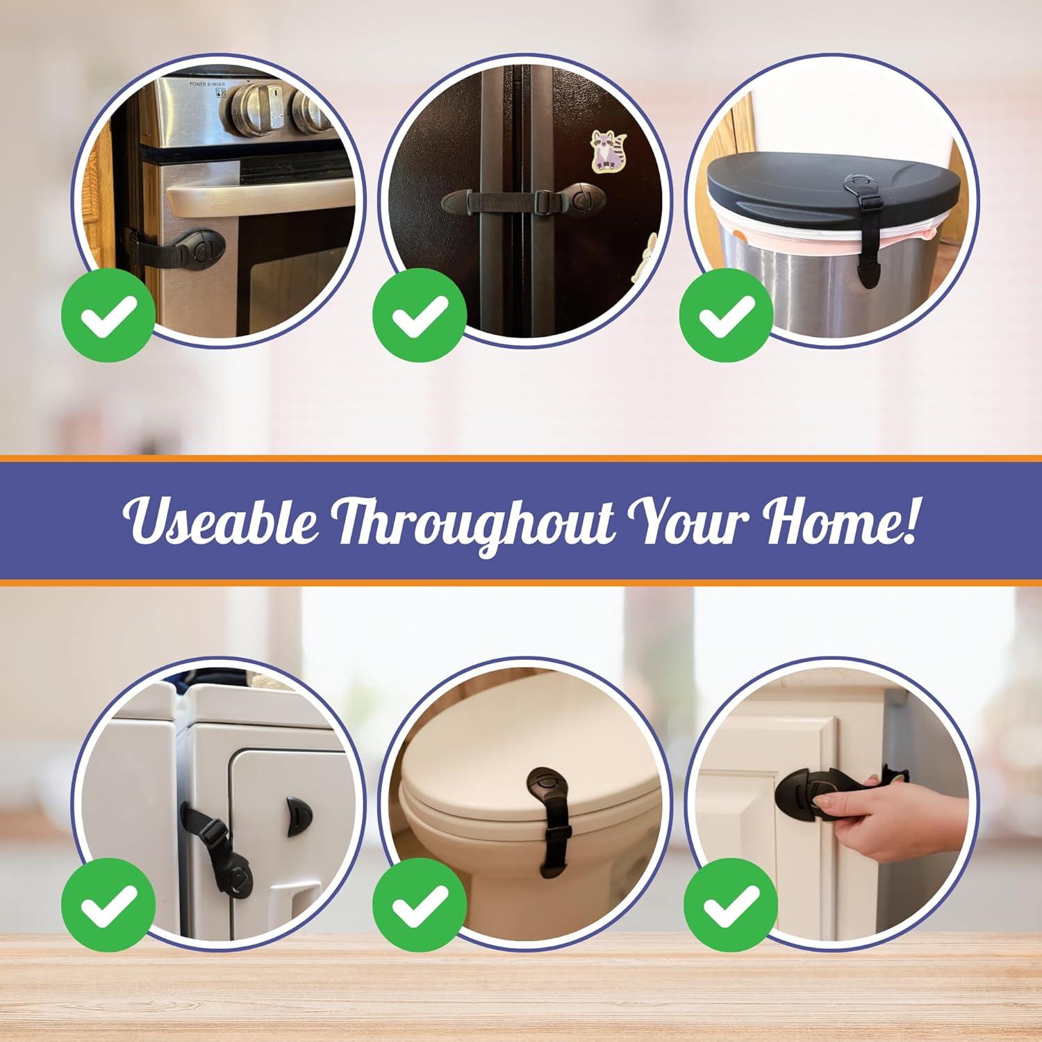 Bloqueo Ajustable Mommy's Helper para Electrodomésticos - 2 Pack