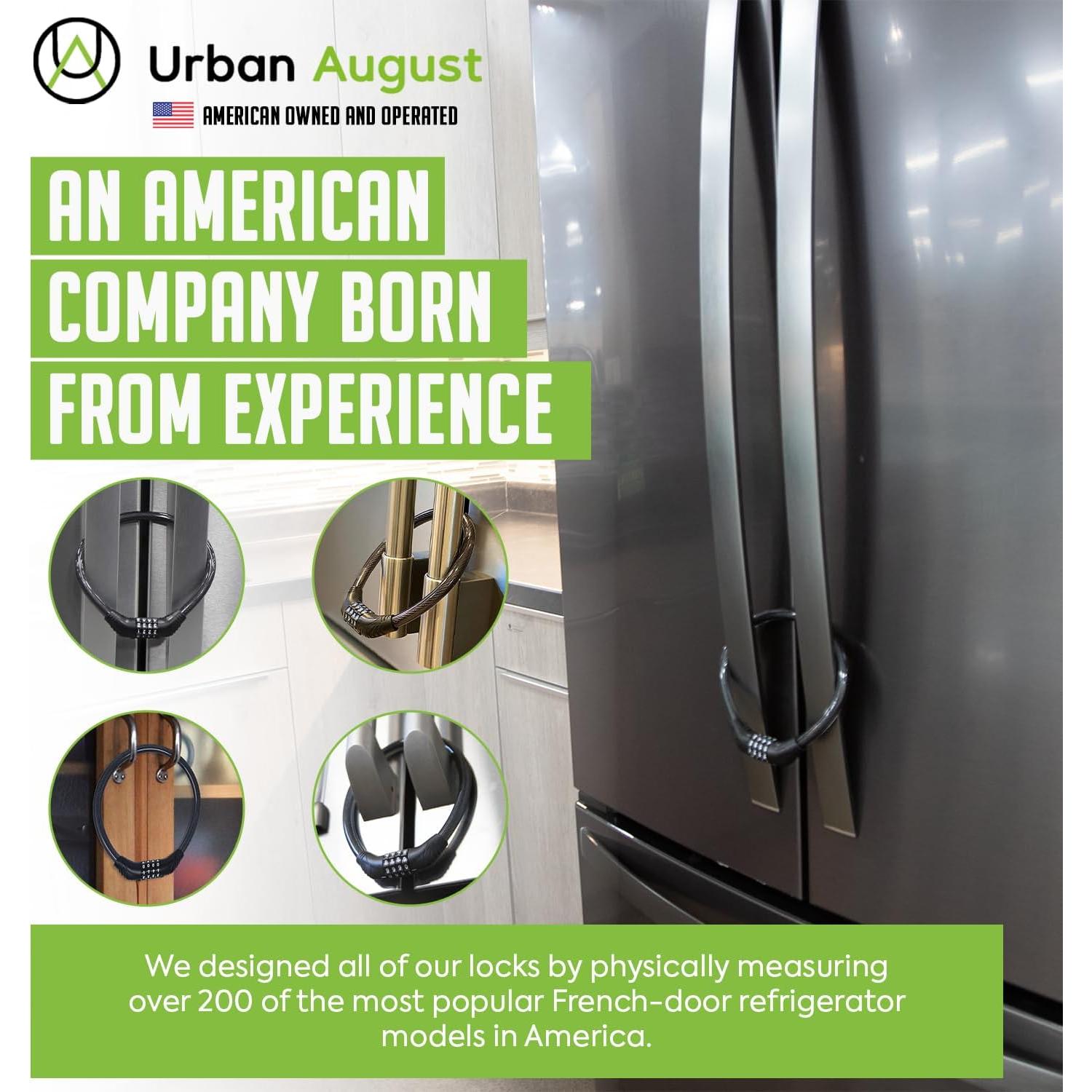 Candado de Combinación Urban August para Refrigerador y Gabinetes