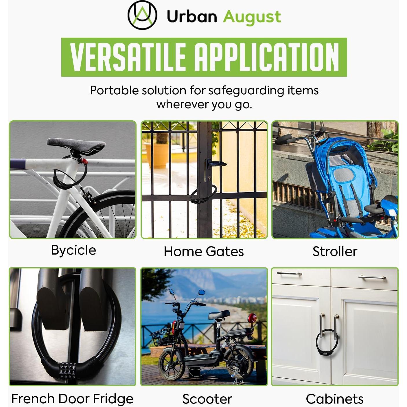 Candado de Combinación Urban August para Refrigerador y Gabinetes