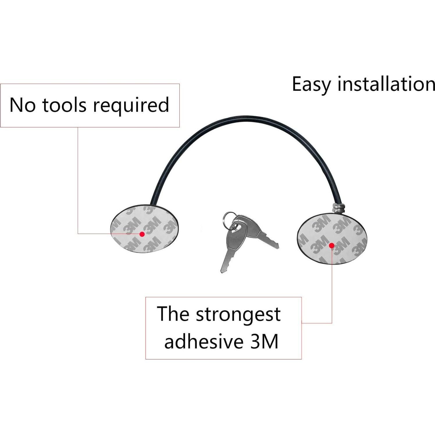 Cerradura de Refrigerador REZIPO con 2 Llaves - Seguridad Infantil