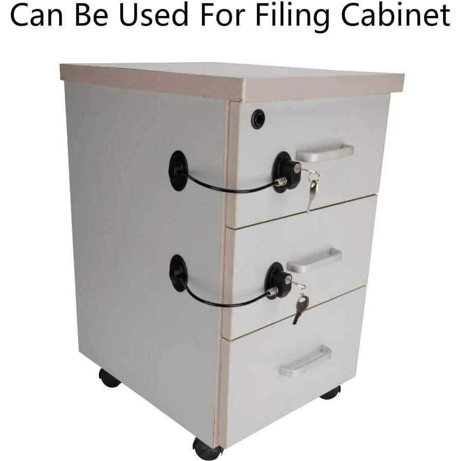 Cerradura de Refrigerador REZIPO con 2 Llaves - Seguridad Infantil