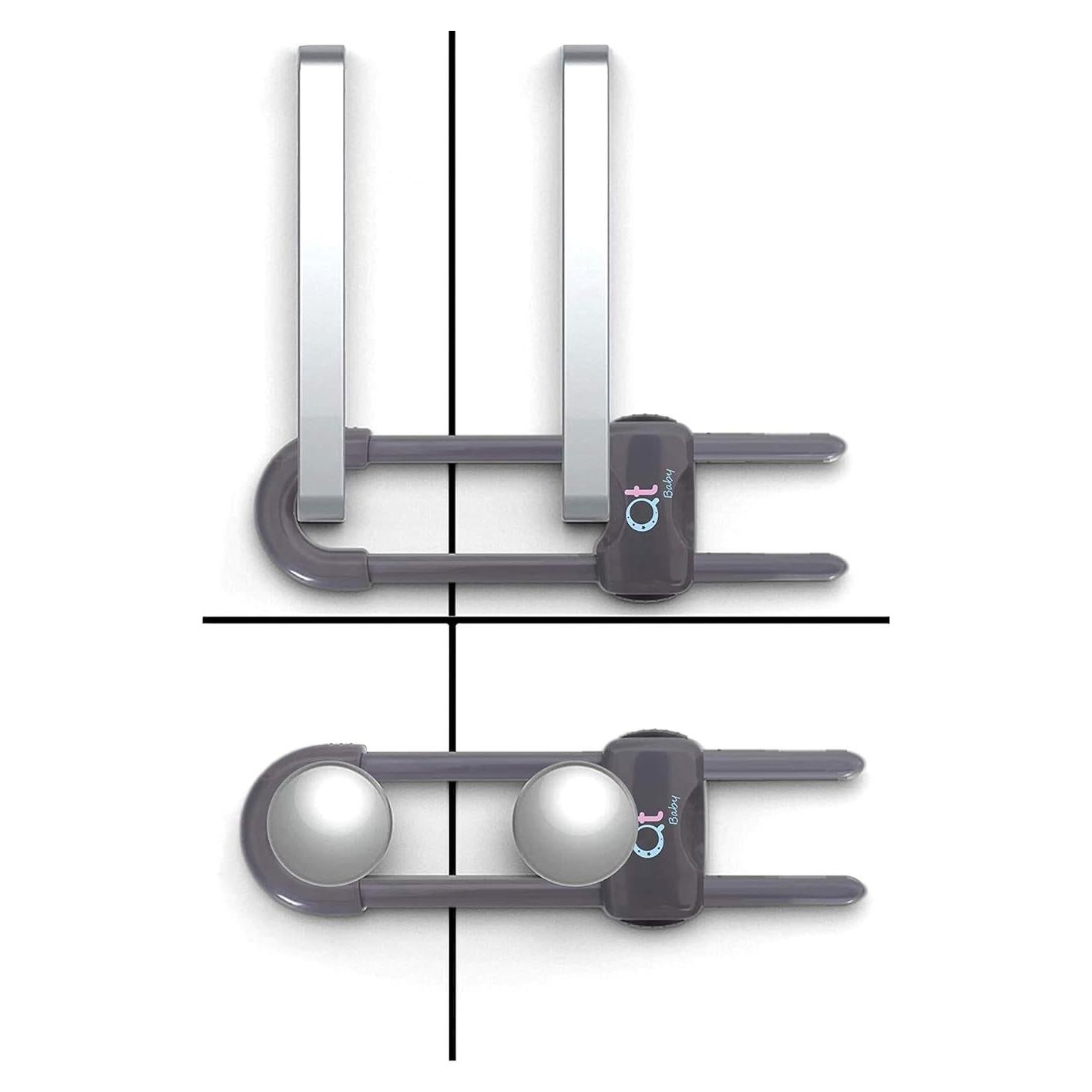 Candados de Seguridad para Bebés QT BABY - Paquete de 6 Ajustables