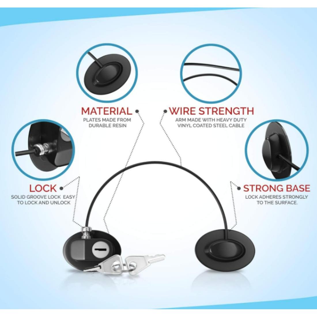 Cerradura de Seguridad para Niños HavenHause - Paquete de 2