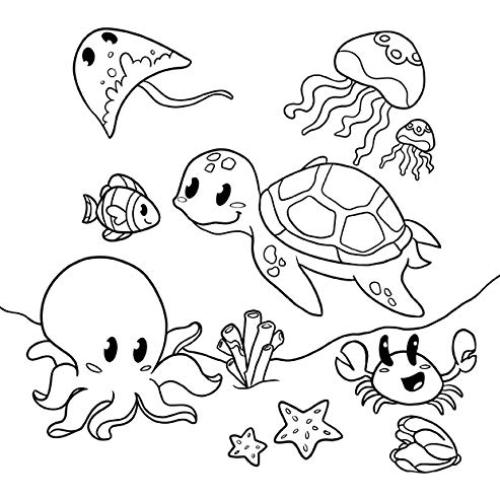 Sirena libro de colorear: Libro de colorear para niños de 4-8, 9-12 años (Cuadernos Para Colorear Niños) (Spanish Edition)