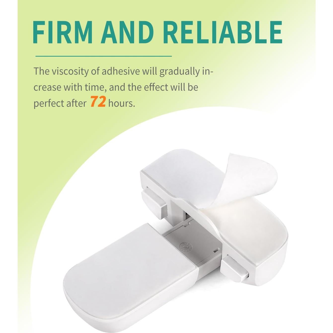 Pestillo de Seguridad para Refrigerador Qinzcp Blanco 1pc