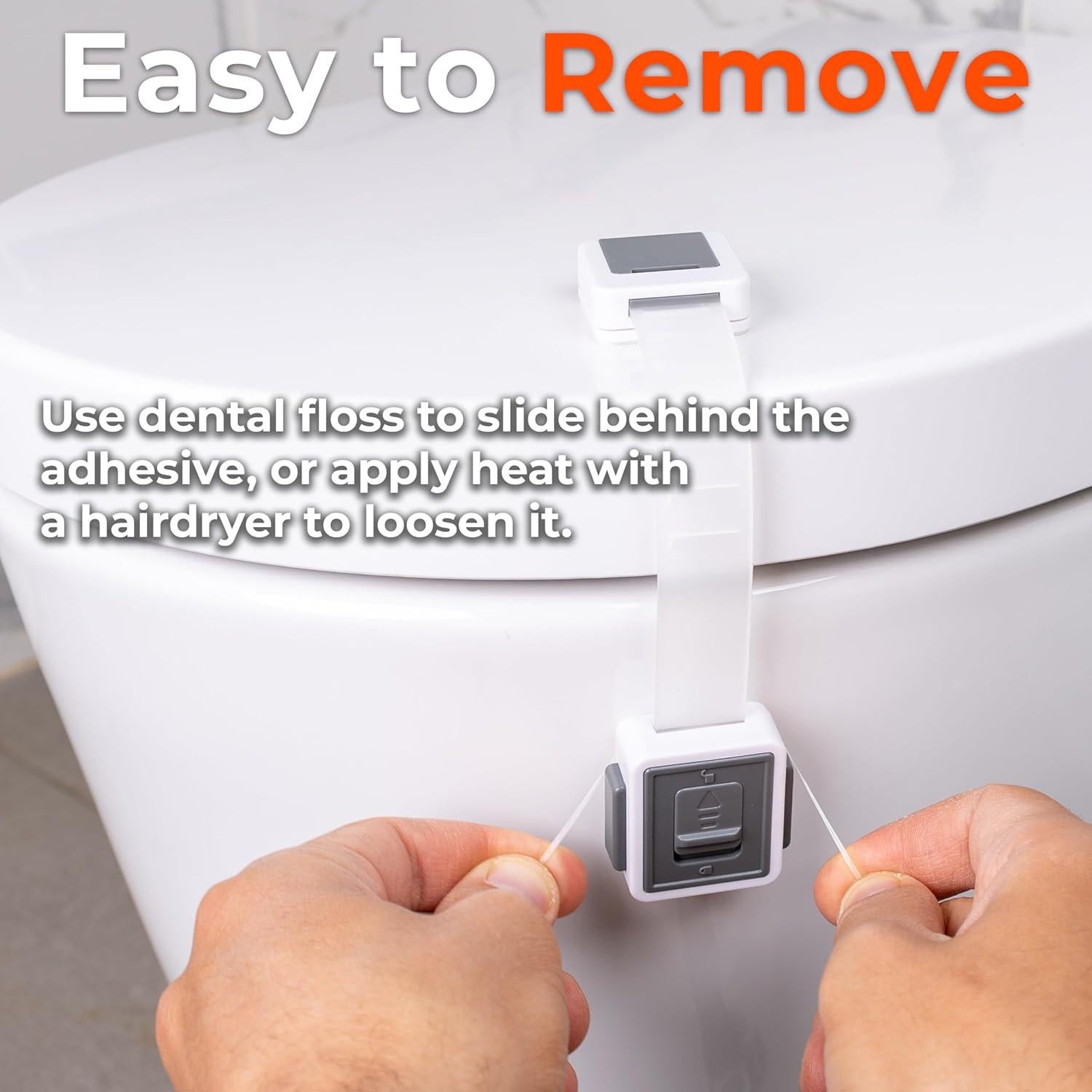 Cerradura de Refrigerador a Prueba de Niños HBARFS2WGB - Adhesivo