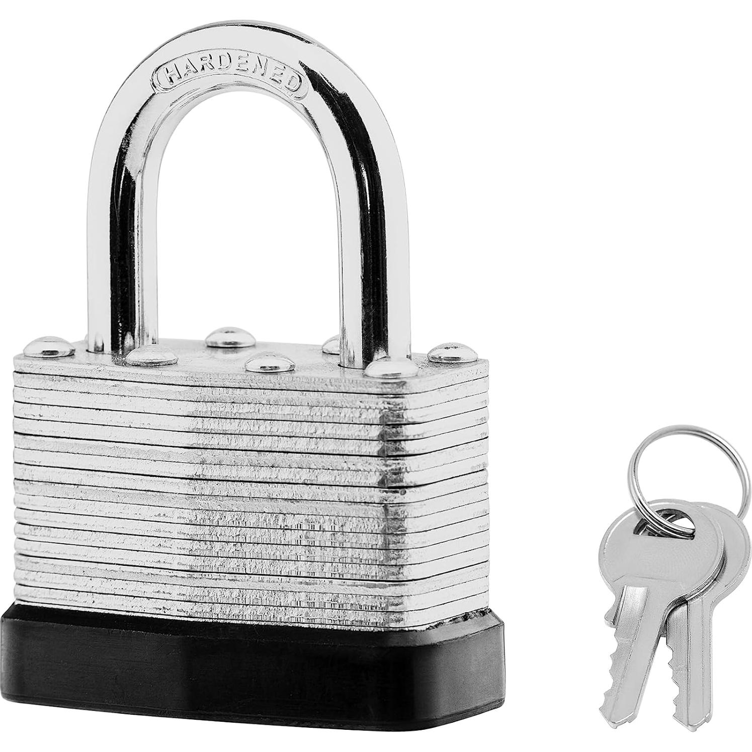 Juego de 8 Candados de Acero Laminado SafiSwords 45 mm