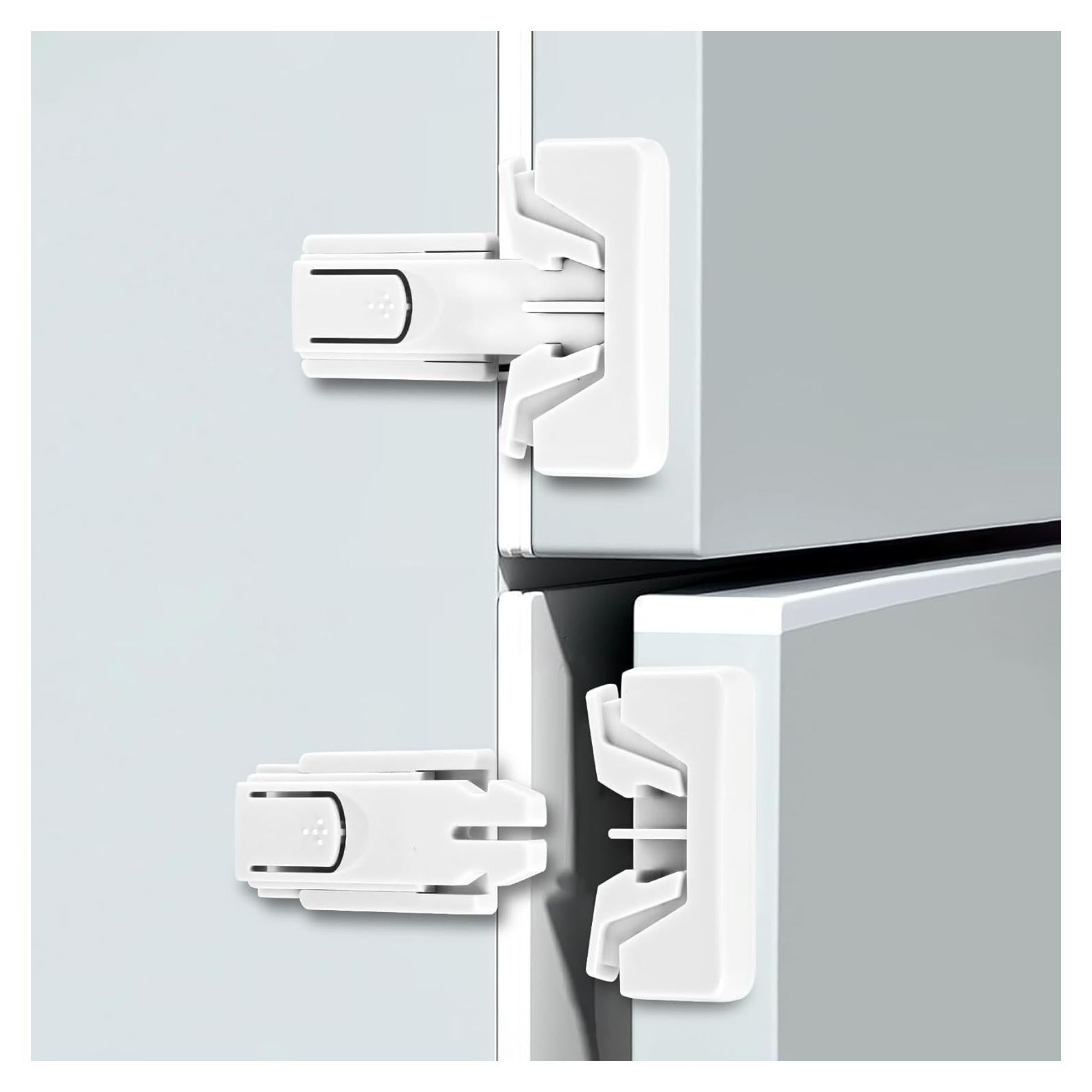 Cerradura de Refrigerador Maveek para Niños - Seguridad Blanca