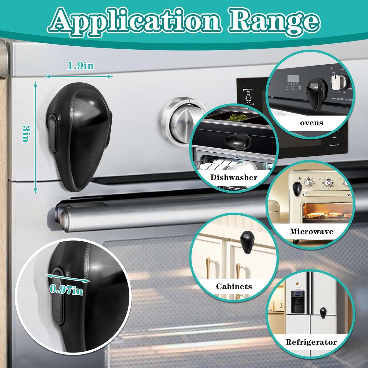 Cerradura de Horno para Niños - Seguridad Universal 2 Piezas