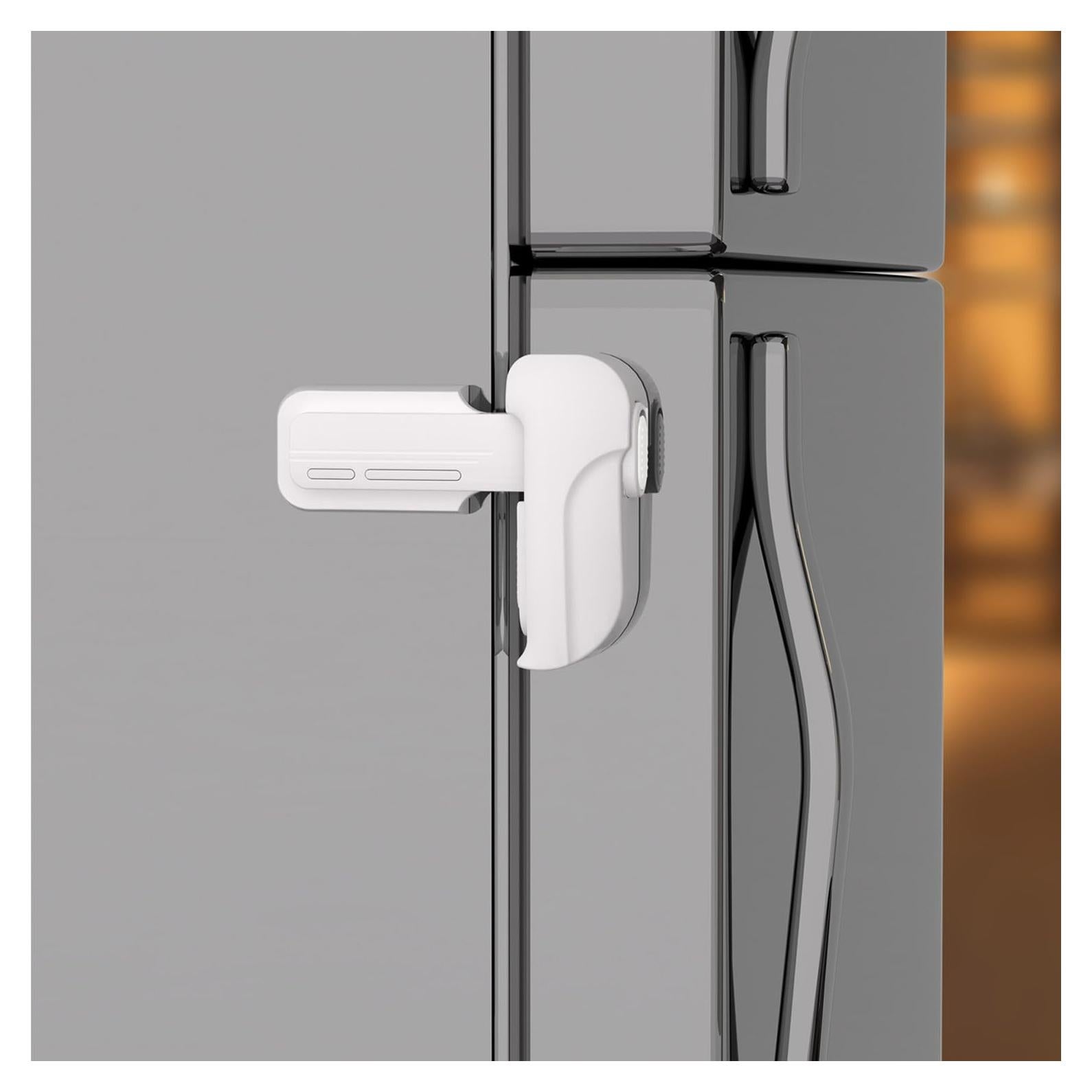 Cerraduras para Refrigerador HEOATH - Paquete de 2, Seguridad Niños